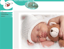 Tablet Screenshot of lullababy.com